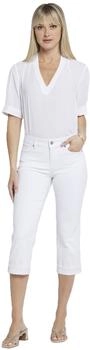 Not Your Daughter's Jeans Marilyn Crop Cuff Jeans weiß