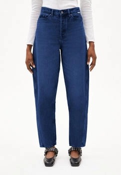 armedangels Barrel Jeans recycelte Baumwolle blau schwarz