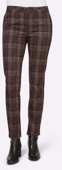 Heine Bequeme Jeans braun schwarz-kariert