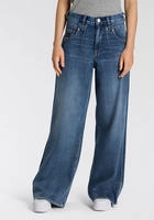 Herrlicher 5-Pocket-Jeans "Brooke Wide Denim Comfort" im Wide Fit