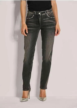Madeleine Gerade Jeans Glitzer