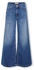Only MW Wide Flared Rea Noos dark blue denim