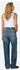 Noisy May Josie Weite Jeans in mittlerer Waschung mit hohem Bund-Blau (27031597)