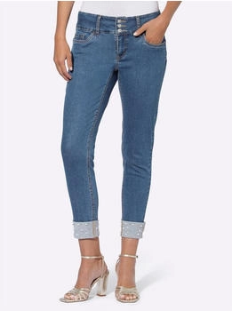 Heine Push-up-Jeans 8-Länge blau bleached 74269862