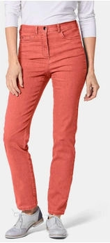 GOLDNER Bequeme High-Stretch-Jeanshose papaya