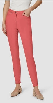 Madeleine Mid Waist Skinny-Hose Fransen lachs