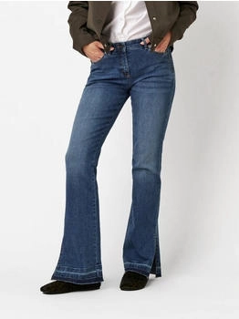 Toni Bootcut-Jeans Perfect Shape offene Säume