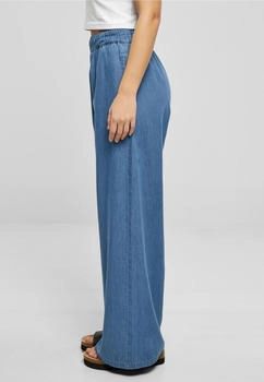 Urban Classics Wide Leg Hose hellblau gewaschen