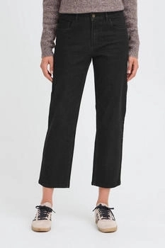 Oxmo mom jeans schwarzer denim 200465