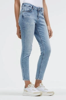 Soccx Jeans MI RA Slim Fit paradise blue print
