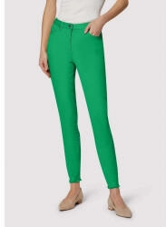 Madeleine Mid Waist Skinny-Hose mit Fransen (60014404600460) apfelgrün