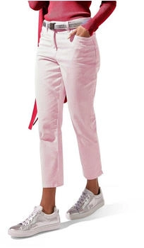 Madeleine Gerade Jeans Fein gestreifte (43420302000200) weiß/granat