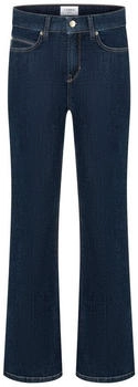 Cambio Schlaghose aus Denim dunkelblau