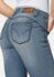 Arizona Jeans Shaping Bootcut-Jeans Used-Look-Waschung niedrige Leibhöhe