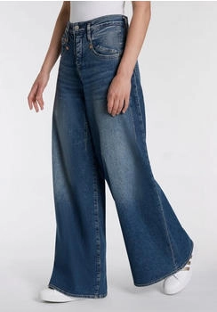 Herrlicher Shyra Palazzo Denim mit besonders weitem Bein (73564027) real blue