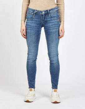 Gang 94NENA Skinny-fit-Jeans mit modischer Waschung (40847959) waves washed blue