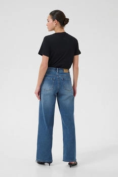 Kaffe KABrook Jeans Wide Leg High Waist blue denim