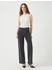 Y.A.S YASROSIE Jeans High Waist Regular Fit grey denim