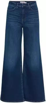 ICHI Twiggy Wide Jeans dunkelblau