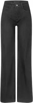 MAC Sue Relax Straight Jeans schwarz