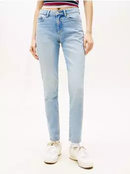 Tommy Hilfiger Lucy MR Slim Jeans Light Washed blue denim