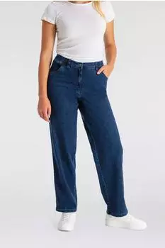 Kj Brand Babsie Straight Jeans mit Stretch (24466721) denim stoned