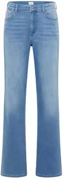 MUSTANG Madison Wide Jeans Straight Fit Bleached Look light stone