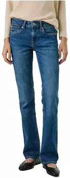 Pepe Jeans Bootcut LW Bootcut Jeans Used Look (PL2047325VA) medium blue used