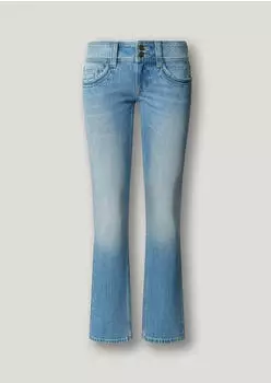 Pepe Jeans ICONIC GEN Slim-fit Jeans Mid Waist Used Look light blue used