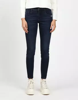 Gang Amelie Relax-fit Jeans mit Used-Effekten (45406417) bluenight wash