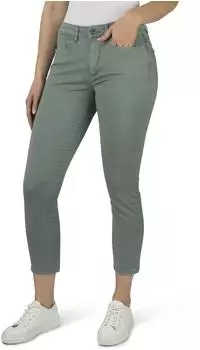 Stooker Florenz Colour Slim Fit 5-Pocket Jeans chinoise grün