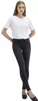 Mavi Adriana Skinny Fit Jeans smoke brushed street/schwarz