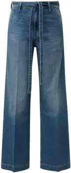 s.Oliver Jeans Suri/Regular Fit/Mid Rise/Wide Leg/mit Gürtel / blau 2172523.54Z2.
