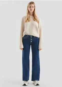 s.Oliver Jeans Catie / Slim Fit / High Rise / Wide Leg / blau 2172505.57Z8.