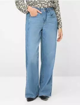 BRAX Damen Five-Pocket-Hose Style MORGAN USED LIGHT BLUE denim hellblau Gr. (097402_9980220_28)