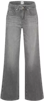 BRAX Damen Five-Pocket-Hose Style MORGAN USED LIGHT GREY denim hellgrau Gr. (097402_9980220_08)