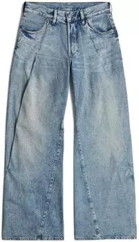G-Star Contor Wide Pleat Jeans Hellblau - vintage aegean sea D27842-E107-H787