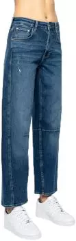 Mavi Leila W/Cut Baggy Jeans dark str