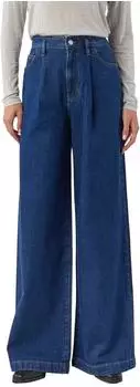 Comma Jeans mit weitem Bein (2172854.55Z2) blue denim