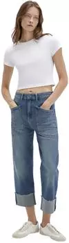 Mavi Anya Baggy Jeans dark brushed denim