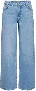 Jacqueline de Yong Ruby Wide Leg Jeans Light Washed hellblau
