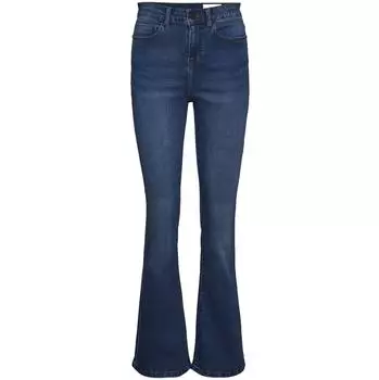 Noisy May Sallie High Waist Flare Vi021mb Jeans medium blue denim