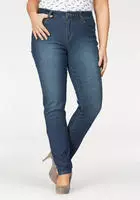 Arizona Slim-fit-Jeans "Curve-Collection" hohe Leibh&ouml;he, Five-Pocket-Design,...