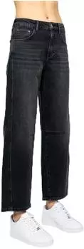 Mavi Leila W/Cut Baggy Jeans (M1012690) schwarz/dark smoke 90's