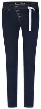 Buena Vista Malibu Cropped Stretch Denim Regular Fit (B5826) raw blue