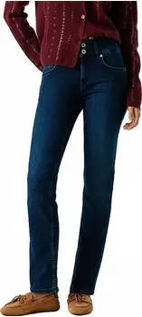 Pepe Jeans Skinny Jeans MW Heavy Washed High Waist Slimfit dunkelblau