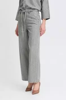 B.Young BYKimu Jeans Wide Leg High Waist 7/8-lang (20818548) grey denim