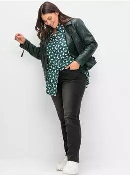Sheego Jeans Regular Size (43026819) black denim