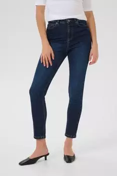 Kaffe KAwillow Slim fit Jeans dunkelblau