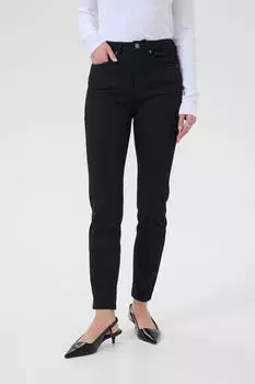 Kaffe KAwillow Slim fit Jeans schwarz